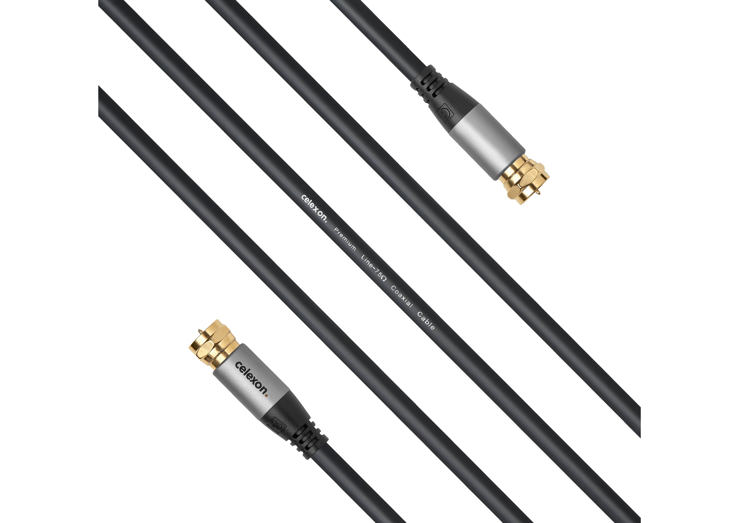 celexon F-Stecker Sat Antennenkabel - Professional Line