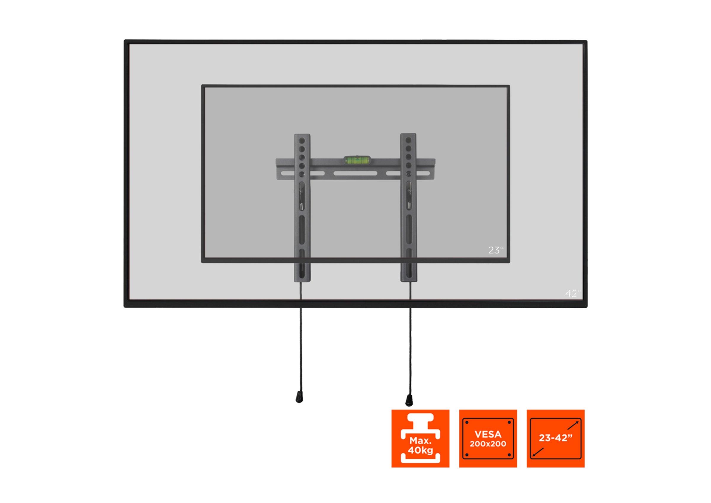 celexon TV/Display Wandhalterung Fixed-4225