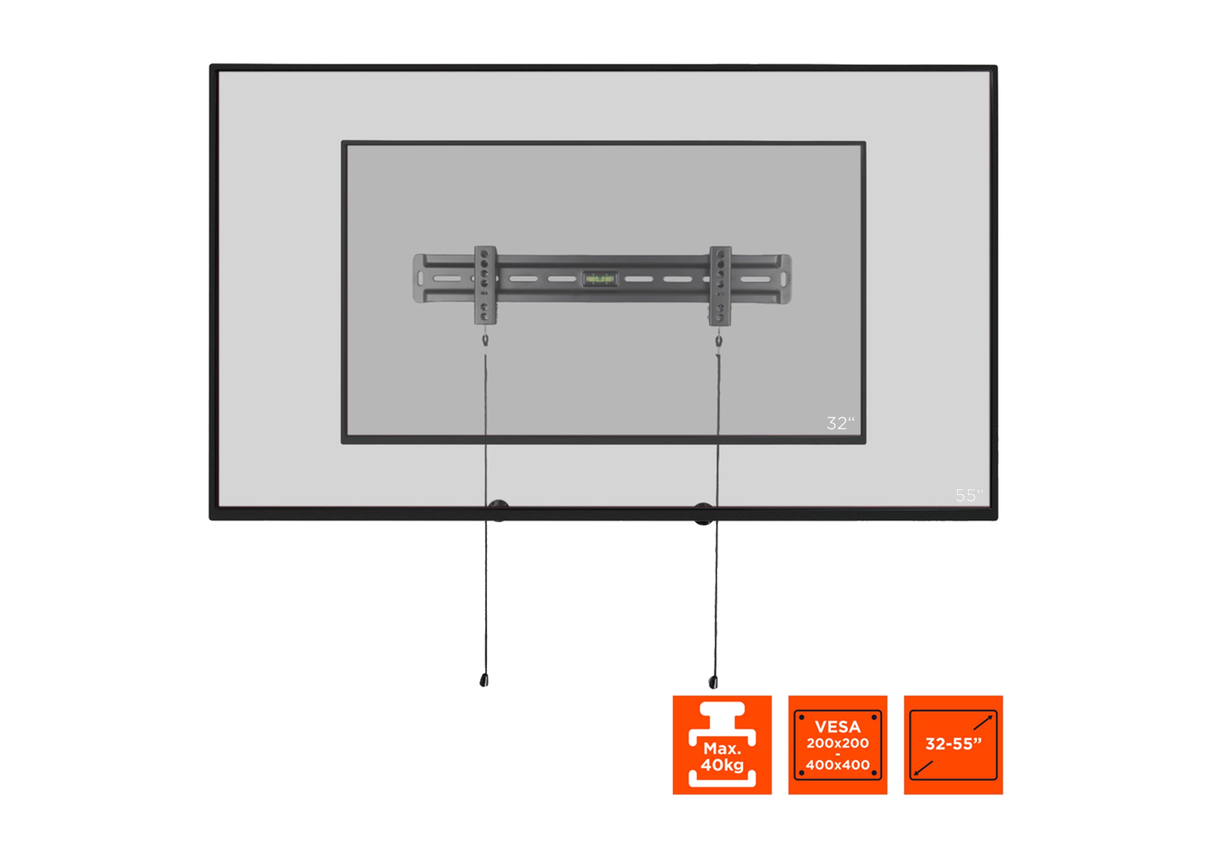 celexon TV/Display Wandhalterung Fixed-5522